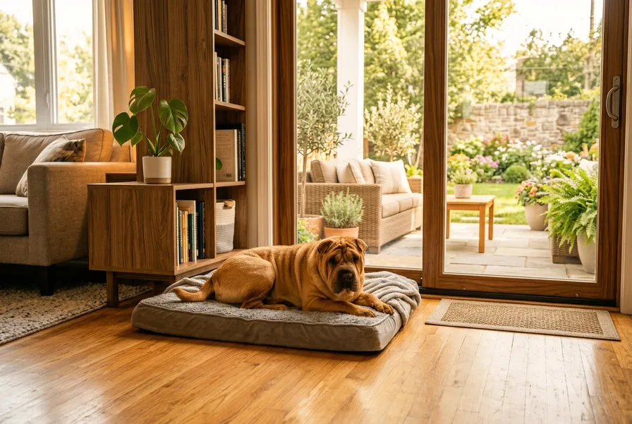 Shar-Pei w mieszkaniu - rasa doskonale adaptująca się do życia w bloku