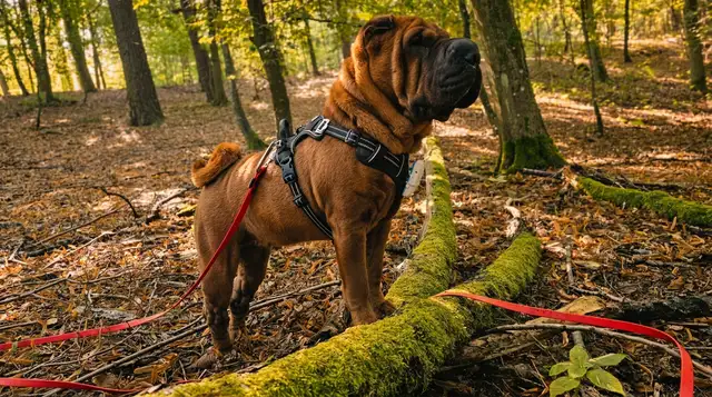 Shar-Pei - charakter i temperament rasy - ilustracja artykułu o rasie Shar-Pei