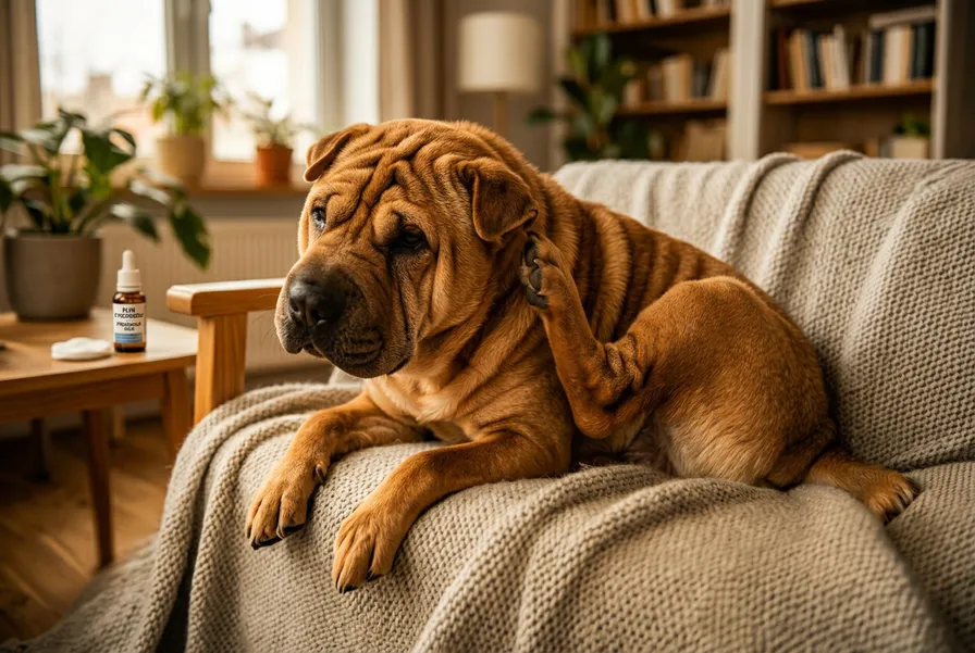 Zapalenie fałd skórnych intertrigo u Shar-Pei - profilaktyka i leczenie infekcji bakteryjnych