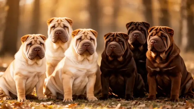 Galeria zdjęć Shar-Pei - szczenięta, dorosłe psy, umaszczenia i typy okrywy rasy